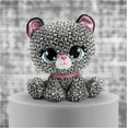 thumbnail image 5 of GUND P.Lushes Designer Fashion Pets Khloe OBearci Teddy Bear Premium Stuffed Animal, Black and White, 6, 5 of 6