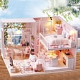 thumbnail image 3 of Kit de Casa de Muñecas Miniatura BuyWeekMX Madera 1/24, 3 of 7