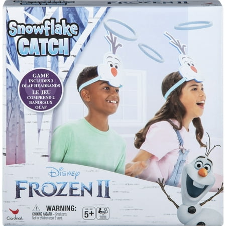 Disney Frozen 2 Up and Active Olaf Snowflake Catch Game for Kids and Families