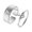 Silver, variant on 2pcs Hockey Couple Set Promise Ring Engagement Wedding Party Matching Adjustable Lover Ring
