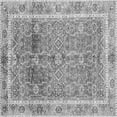 thumbnail image 1 of Ahgly Company Indoor Square Oriental Gray Traditional Area Rugs, 7' Square, 1 of 4