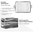 thumbnail image 3 of Storage Basket Gray Military Camouflage Storage Bin with Handle , Large Storage Cube Collapsible for Shelves Closet Bedroom Living Room 1PC Decor Gifts, 3 of 7