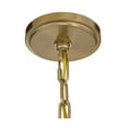 thumbnail image 5 of Franklin Iron Works Charleston Warm Brass Pendant Chandelier 16" Wide Modern LED Clear Seedy Glass 3-Light Fixture for Dining Room Home Kitchen Island, 5 of 9