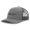 Grey, variant on Mesh Cap Hat Embroidered F-16 Fighting Falcon Airplane A Embroidery Trucker Hats for Men & Women Cotton Navy Design Only