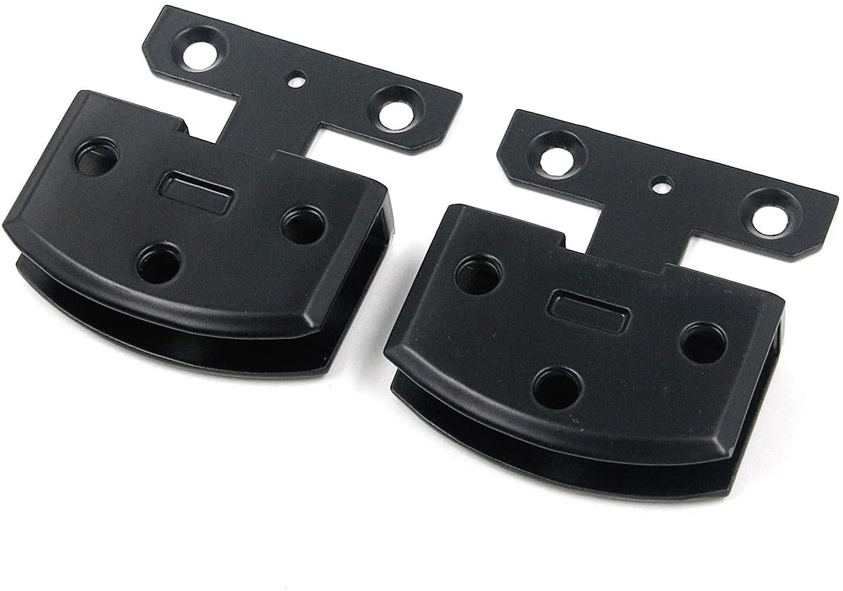 HISRFOCSP 2 Pcs Heavy Duty Glass Door Hinges Wine Door