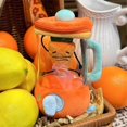 thumbnail image 3 of Plush Carrot Juicer Toy,Carrot Juicer Plush Toy,6 Inch Carrot Blender Plush, Fun Drawstring Rotatin, 3 of 5