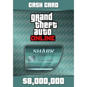 Grand Theft Auto Online Megalodon Shark Card Xbox One Digital Walmart Com Walmart Com