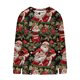 thumbnail image 5 of Cárdigan informal de punto con estampado navideño para mujer, chaqueta con botones y abrigo para mujer, 5 of 5
