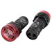 thumbnail image 3 of Unique Bargains Panneau Mount Ac / Dc 110V Rouge LED Avertisseur Sonore Voyant Lumineux Lampe 2Pcs, 3 of 5