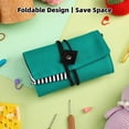 thumbnail image 1 of Empty Storage Bag Foldable Crochet Storage Bag Knitting Needle Bag Sewing Tools, 1 of 5