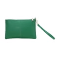 thumbnail image 1 of Bolsos de mano para mujer Bolsos de muñeca tipo sobre Cartera sólida Monedero de fiesta (Verde) Likrtyny Para estrenar, 1 of 8