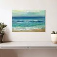 thumbnail image 2 of Elephant Stock Serene Seaside Sunrise Wall Art - Horizontal Canvas Wall Art - Living Room Wall Decor - Beach Canvas - Blue And Teal Decor By Silvia Vassileva - 12" x 8", 2 of 4