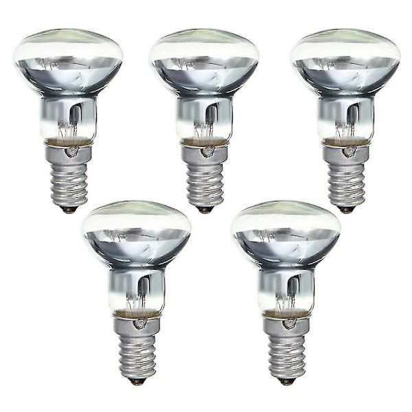 Replacement lamp for lava lamp E14 R39 30W Spotlight Screw Lamp Clear Reflector Spot Lamps Lava Bulb 5 pcs Transparent