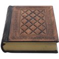 thumbnail image 4 of CIMAXIC European Relief Cover Diary Notebook Journal Notepad (Bronze),6.93"X5.08"X1.57", 4 of 5