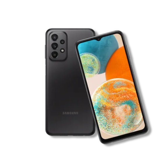 Pre-Owned Samsung Galaxy A23 5G - 5G smartphone - RAM 4 GB / Internal Memory 64 GB - microSD slot - LCD display - 6.6" - 2408 x 1080 pixels (120 Hz) - 4x rear cameras 50 MP, 5 MP, 2 MP, 2 MP - front camera 8 MP - black