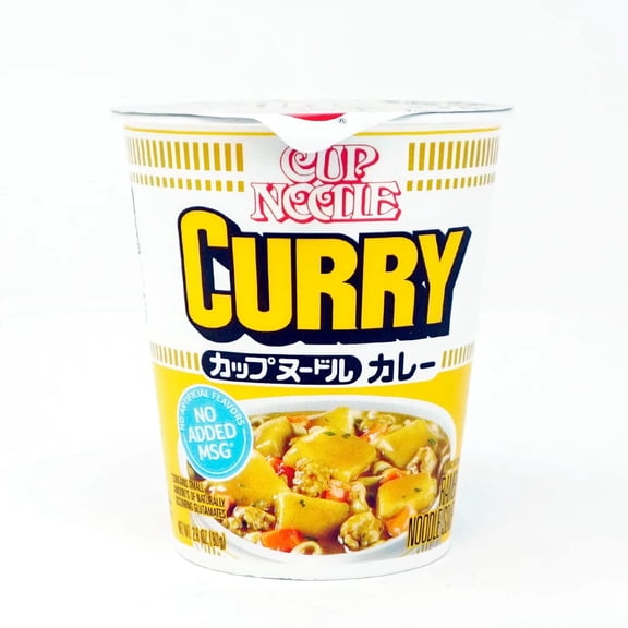 Nissin - Savory Japanese Curry Instant Noodles - 2.82 Oz, Case of 6