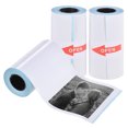 thumbnail image 1 of 3 rollos 57x30mm Color Rollo de papel térmico Papel de recibo Sin BPA De larga duración 2 años para Abanopi Papel térmico, 1 of 7
