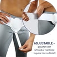 thumbnail image 2 of Inguinal Hernia Belt Support Adjustable Truss Abdominal Brace Pain Relief, 2 of 4