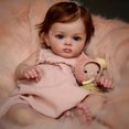 60cm cuddly Rebirth Simulation Baby Reborn Plastic Material Suitable