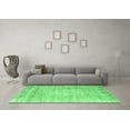 thumbnail image 3 of Ahgly Company Indoor Square Persian Emerald Green Traditional Area Rugs, 7' Square, 3 of 4