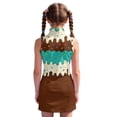 thumbnail image 5 of CAIXIA Girls 4th of July Dress American Patriotic Outfit USA Independence Day Clothes Flutter Sleeve Tulle Tutu Dress, 5 of 7