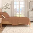 thumbnail image 6 of Great Bay Home Solid Flannel Sheet Set - 100% Turkish Cotton - Double Brushed (Full, Adobe), 6 of 6