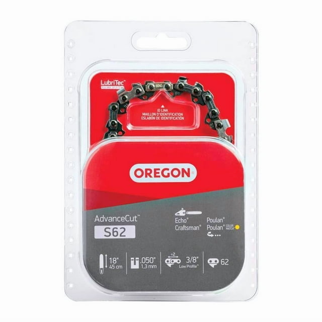 Cadena para motosierra Oregon AdvanceCut S62, 45 cm, 62 eslabones