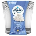 thumbnail image 5 of Glade Clean Linen Wax Candle Fragrance Infused 3.4 oz, 12 Pack, 5 of 8