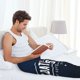 thumbnail image 5 of Fotbe Happy Veterans Day Pantalones de Pijama para Hombre, Pantalones de Dormir, Pantalones de Casa con Cintura Ajustable y Bolsillos-Medium, 5 of 6