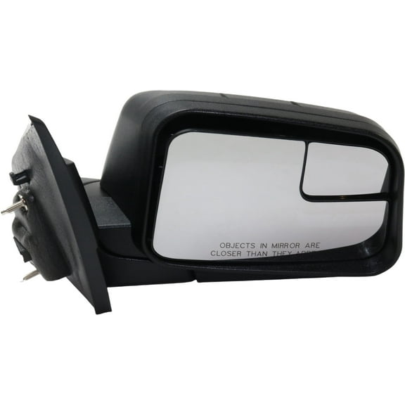 MIRROR Compatible For 2009-2011 Ford Edge Right Passenger Power Glass Textured Black
