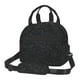 thumbnail image 1 of Disketp Black Glitter Lonchera Térmica para Mujer y Hombre, Bolsa de Almuerzo Reutilizable e Impermeable para Trabajo, Viajes y Picnic, 1 of 7