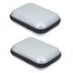 thumbnail image 4 of AURARMLET 2Ud Caja De Almacenamiento Plata Para Auriculares Con Cremallera Resistente Para Cables Cámara Y Discos Duros, 4 of 6