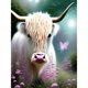thumbnail image 1 of Pintura de diamante 1 5D DIY completo redondo taladro Yak Kit decoración del hogar arte artesanal FLhrweasw Nuevo, 1 of 9