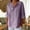 Light Violet, variant on Trendy Business Polo Shirts Plus Size Linen Shirt Oxford Shirts Flowy Tops for Women Women's Linen Blouses Women's Tops, Tees & Blouses Linen Tops Women Cotton Linen Short Sleeve Shirt