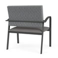 thumbnail image 3 of Pemberly Row Chaise de Réception Bariatrique en Polyuréthane 18.5 Pouces en Charbon/gris, 3 of 5