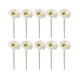 thumbnail image 2 of Flores Artificiales Gerbera Inteprter 10 Piezas Decoración Blanco, 2 of 6