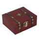 thumbnail image 3 of Cofre del Tesoro de madera estilo chino Retro, caja de joyería Vintage de amplia aplicación de madera de cedro duradera para limas de joyería, 3 of 5