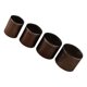 thumbnail image 1 of Troqueles de Estampado de Botones a Presión de Plantillas Circulares de 4 Piezas para Manualidades de Cuero, 1 of 9