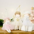 thumbnail image 3 of Dserfhy Mini Christmas Angel Doll Ornaments Christmas Tree Plush Angel Pendant for Xmas Birthday Thanksgiving Wedding Valentine's Day Decoration, 3 of 8