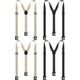 thumbnail image 1 of SUTENGDA 4 Pcs Bretelles Cachées pour Hommes Bretelles de Randonnée Adaptées aux Aéroports Bretelles Ajustables sous les Vêtements, 1 of 1