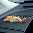 thumbnail image 3 of SharkTRUE Cartoon Resin Decorations: Cute Corgi & Lemon Tea Designs For Car Interior, 3 of 8