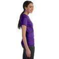 thumbnail image 2 of Hanes Womens Nano-T T-shirt, S, Purple, 2 of 4