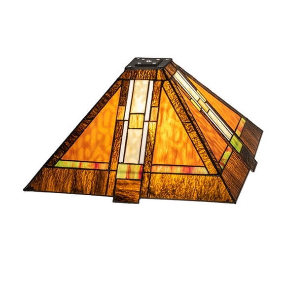 Meyda Tiffany 119655 Montana Mission 8.25" Tall Lamp Shade