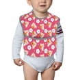 thumbnail image 6 of Zufioo Piggy Sunflower Print Toddler Adjustable Waterproof Bib, 11.6x15 Inch Feeding Bib Suitable for 6-24 Month Babies, 6 of 8