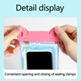 thumbnail image 5 of Arestory Large Waterproof Phone Pouch Bag - Waterproof Phone Case for iPhone 16 15 Pro Max Galaxy S25 S24 S23 Ultra, IPX8 Cellphone Water Protector Pouch Beach Essentials Travel Must Haves, 5 of 8