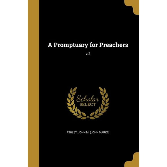 A Promptuary for Preachers; v.2 (Paperback)