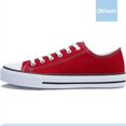 thumbnail image 2 of Womens Canvas Fashion Sneakers Cute Low Top Shoes Comfortable Canvas Walking Flats For Lady, 2 of 5