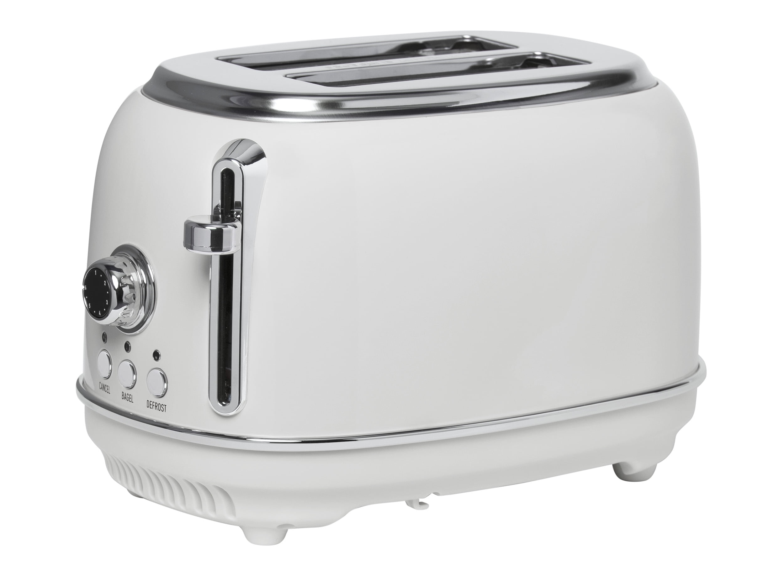 Dropship 2-Slice Toaster With 1.5 Inch Wide Slot, 5 Browning Setting And 3  Function: Bagel, Defrost & Cancel, Retro Stainless-Steel Style, Toast Bread  Machine With Removable Crumb Tray, Silver to Sell Online