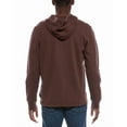 thumbnail image 2 of Onia mens  Heavyweight Waffle Hoodie, m, Brown, 2 of 3