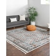 thumbnail image 4 of Unique Loom Aramis Collection Area Rug - Solal (12' Square Multi/Cream), 4 of 8